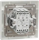 2-клавішний прохідний вимикач Schneider Electric Asfora Білий з рамкою (EPH0600121) - зображення 8