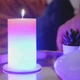 Магическая свеча с подсветкой Candled Magic EL-2327 / Разноцветная восковая свеча - изображение 1