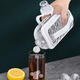 Силіконова форма для льоду ICE CUBE TRAY на 17 кульок / Складна пляшка - льодівниця / Форма для льоду - зображення 4