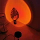 Лампа LED для селфи эффект солнца 16 см / Лампа "SUNSET" Sunset Floor Lamp Rainbow / Светодиодный проектор Красный - изображение 4