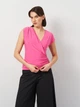 Футболка женская Zara 1165/249 S Розовая (01165249644022) - изображение 1