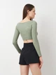 Футболка женская Zara 1014/824 M/L Серая (01014824505985) - изображение 2