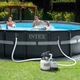 Бассейн каркасный Intex 26330, 549 x 132 см (песочный фильтр-насос, набор, лестница, тент, подстилка) - изображение 2