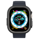 Чехол-накладка Spigen для смарт-часов Apple Watch Ultra 49мм Thin Fit Черный (ACS05458) - изображение 2