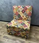 Матрац-трансформер розкладний Carpet панама 200х80х5 см різнокольоровий - зображення 1