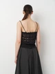 Футболка женская Zara 2649/028 M Черная (264902800032) - изображение 2