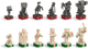 Шахи Майнкрафт Преміум Minecraft Chess Set Overworld Heroes vs. Hostile Mobs The Noble Collection NN3726 - зображення 4