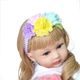 Силіконова Колекційна Лялька Реборн Reborn Дівчинка ( Вінілова Лялька Lisa Doll 28) NPK Висота 60 см - изображение 2