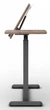 Приставной мобильный столик с регулировкой высоты Hommex Mobidesk Duo USB Walnut (TH-010-2 Walnut) - изображение 8