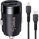 Автомобильное зарядное устройство Gelius Inch Twix GP-CC010L USB+Type-C QC/PD (30 Watt)+ кабель Type-C/Lightin - изображение 1