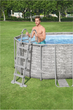 Стійка-басейн Bestway Power Steel Swim Vista з вікном 549 x 274 x 122 см 18 x 9 FT + 7-в-1 (6941607311257) - зображення 9