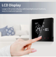 Умный терморегулятор Wi Fi для котла Tuya Smart Thermostat термостат с LCD экраном и вай фай - изображение 5