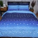 Комплект постельного белья в кроватку детский Moon&Star 110x140 см Night Glow Бязь Gold Люкс (MS-830000250) - изображение 2