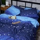 Комплект постельного белья в кроватку детский Moon&Star 110x140 см Night Glow Бязь Gold Люкс (MS-830000250) - изображение 7
