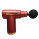 Массажер ручной ударный для тела Mini Massager Gun (4 насадки), Красный - изображение 4