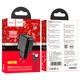 Мережевий зарядний пристрій з кабелем HOCO CS21A Rich single port QC3.0 charger set (Type-C)(EU) Black (6942007609906) - зображення 2