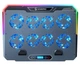 Охлаждающая подставка для ноутбука до 17,3 дюймов GamePro GPCP-1040 RGB 2xUSB 8xfans - изображение 2