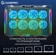 Охлаждающая подставка для ноутбука до 17,3 дюймов GamePro GPCP-795 RGB 2xUSB 8xfans - изображение 10