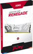 Pamięć RAM Kingston FURY DDR5-8400 24576MB PC5-67200 Renegade White (KF584CU40RW-24) - obraz 4