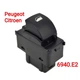 Кнопка 6 Pins стеклоподъемника Citroen Berlingo C3 Peugeot Partner 207 6554QK 6490E2 - изображение 1