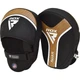 Лапи боксерські RDX FOCUS PAD AURA PLUS T-17 Black Golden - зображення 1