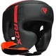 Боксерський шолом RDX F6 KARA Matte Red L (капа в комплекті) - зображення 1