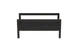 Підставка для системного блоку Ferrum-decor Нікі 21x24x45 Чорний ДСП Сосна Кембра 16мм (FRD-105288) - зображення 2