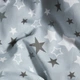 Пододеяльник Moon&Star Бязь Gold Люкс Silver Stars Двухспальный 175 x 210 см (MS-870000722) - изображение 5