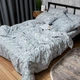 Пододеяльник Moon&Star Бязь Gold Люкс Silver Stars Двухспальный 175 x 210 см (MS-870000722) - изображение 4