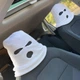 Чехлы «Балаклавы» на подголовники сидений автомобиля AvtoSpenk, белые, 2 штуки - изображение 7