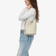 Сумка женская кожаная сумка-ведро средняя Regina Notte Tote 3872 Бежевый - изображение 2