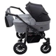 Коляска 2 в 1 для двойни Bair Sorento DUO BS-04 графит / черный - изображение 3