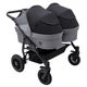 Коляска 2 в 1 для двойни Bair Sorento DUO BS-04 графит / черный - изображение 4