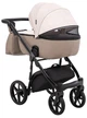 Коляска 2 в 1 Adamex Nola PS-160 бежевий / капучино - зображення 6