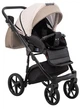 Коляска 2 в 1 Adamex Nola PS-160 бежевий / капучино - зображення 8