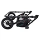 Коляска 2 в 1 для двойни Bair Sorento DUO BS-01 бирюзовый / графит - изображение 2