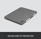 Клавіатура Logitech Combo Touch Keyboard Case для iPad 10.9" 10th Gen 2022 Oxford Gray (920-011433) - зображення 6