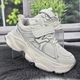 Кроссовки детские для девочки Jong Golf белые на платформе эко-кожа с сеткой 34р (21,3 см) 5666 - изображение 3