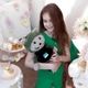 Мягкая плюшевая игрушка handmade Котик ЗСУ 33 см амигуруми вязаный крючком - изображение 2