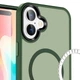 Чохол Ummi Colorful with MagSafe для Apple iPhone 17 (6.3") Зелений / Dark Green - зображення 2