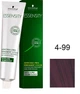 Краска для волос Schwarzkopf Essensity Permanent Colour 4-99 Средне-коричневый фиолетовый экстра 60 мл - изображение 1