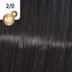 Краска для волос Wella Koleston 2/0 Черный 60 мл - изображение 3