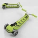 Самокат трехколесный Y-00436 (4) Best Scooter, складной алюминиевый руль, 4 колеса PU со светом, d=12 см - изображение 3