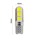 Автолампа світлодіодна Т10, 6SMD 5050, 12В, миготлива, біла - зображення 3