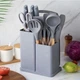 Набір кухонного приладдя 19 предметів Kitchen Set Сірий - зображення 2