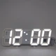 Электронные настольные часы с будильником и термометром LY 1089 Белые - изображение 1