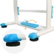 Комплект Evo-kids BD-08 BL стіл + стілець Білий/блакитний - зображення 5