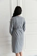 Халат для беременных и кормящих Мамин дом 52(3XL) Светло-серый (98511) - изображение 3