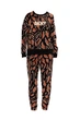 Комплект: світшот і брюки DKNY 46(L) Чорно-коричневий (109230) - зображення 2