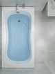 Ванна акриловая Helmken Edelva 150x70 см (973069A4E5) комплект 4 в 1: прямоугольная ванна, ножки, Белая фронтальная и боковая панель - изображение 10
